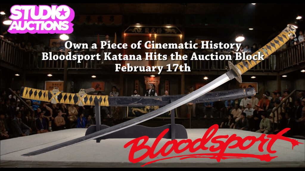 Bloodsport Katana Hits the Auction Block Feb. 17, 2024