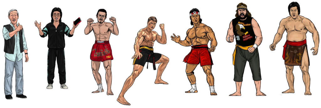 Bloodsport Characters